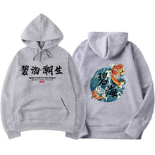 Load image into Gallery viewer, kanye west japanese streetwear Chinese characters Men Hoodies Sweatshirts Fashion Autumn Hip Hop Black Hoodie Erkek sweatshirt