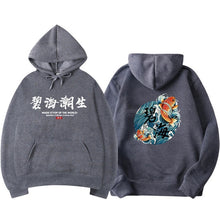 Load image into Gallery viewer, kanye west japanese streetwear Chinese characters Men Hoodies Sweatshirts Fashion Autumn Hip Hop Black Hoodie Erkek sweatshirt