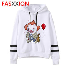 Load image into Gallery viewer, pennywise Hoodies Loser Lover man/women Unisex It Movie Sweatshirt funny Oversized streetwear harajuku ulzzang Graphic male