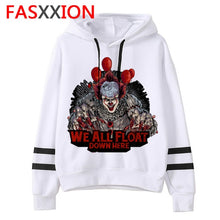 Load image into Gallery viewer, pennywise Hoodies Loser Lover man/women Unisex It Movie Sweatshirt funny Oversized streetwear harajuku ulzzang Graphic male