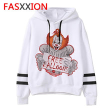 Load image into Gallery viewer, pennywise Hoodies Loser Lover man/women Unisex It Movie Sweatshirt funny Oversized streetwear harajuku ulzzang Graphic male