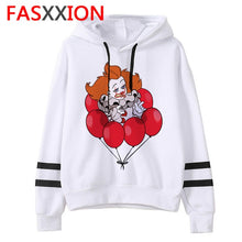 Load image into Gallery viewer, pennywise Hoodies Loser Lover man/women Unisex It Movie Sweatshirt funny Oversized streetwear harajuku ulzzang Graphic male