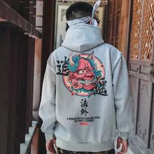 Load image into Gallery viewer, Fashion Men Cool Men Hip Hop Hoodies Japanese Casual Sweatshirts Streetwear Men Women Loose Pullover Harajuku Devil Hoodie Male