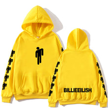 Load image into Gallery viewer, Hoodie Printed American singer Billie Eilish Hoodie Men Women Harajuku Hip Hop Cotton Billie Eilish Sweatshirt HIT HOP CLOTHES