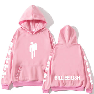 Hoodie Printed American singer Billie Eilish Hoodie Men Women Harajuku Hip Hop Cotton Billie Eilish Sweatshirt HIT HOP CLOTHES