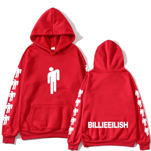 Hoodie Printed American singer Billie Eilish Hoodie Men Women Harajuku Hip Hop Cotton Billie Eilish Sweatshirt HIT HOP CLOTHES