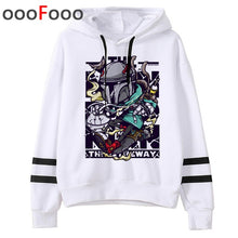 Load image into Gallery viewer, 2020 The Mandalorian New Movie Funny Cartoon Hoodies Men Kawaii Baby Yoda Star Wars Sweatshirt Hip Hop Streetwear Hoody Male