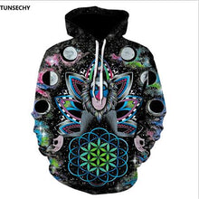 Load image into Gallery viewer, TUNSECHY Brand Cosmos 2018 Fashion Brand 3D hoodies cartoon rick and morty print Women/Men Hoody casual hooded sweatshirts